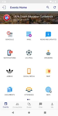 UEFA Events android App screenshot 1